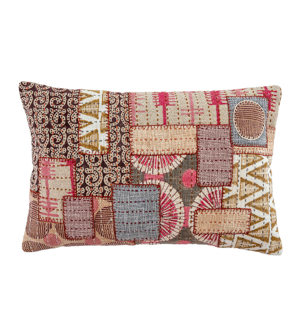 Kantha Lumbar Pillow - Indaba Trading