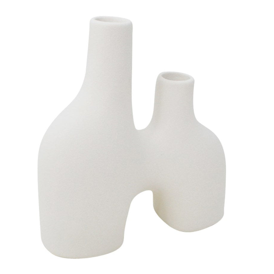 Organic Two Opening Vase - Modern Decor