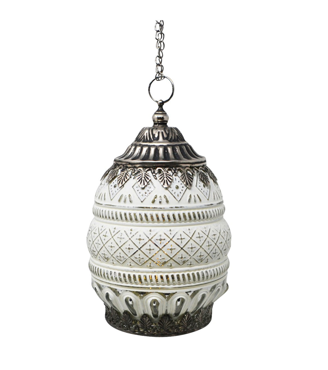 Glass LED Lantern