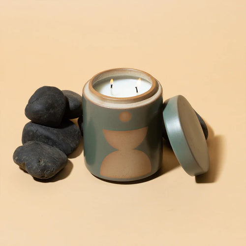 Spanish Moss Ceramic Jar Candle Paddywax