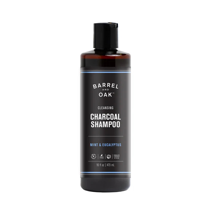 Cleansing Charcoal Shampoo for Men - Barrel and Oak