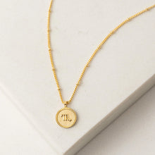 Scorpio Horoscope Necklace Lover's Tempo
