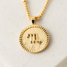 Scorpio Horoscope Necklace Lover's Tempo
