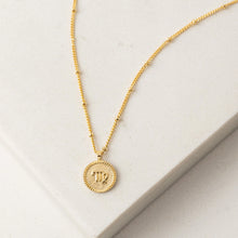 Virgo Horoscope Necklace Lover's Tempo