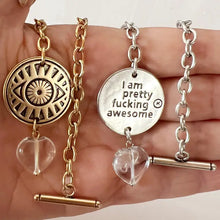 I Am Awesome Choker Lariat