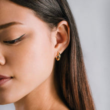 Lovers Tempo Bea 15mm Hoops Silver Canada