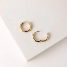 15mm Gold Hoop Earring - Lover's Tempo