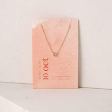 Kaleidoscope Birthstone Necklaces - Gold