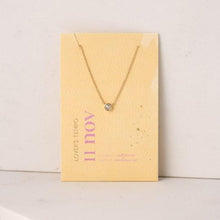 Kaleidoscope Birthstone Necklaces - Gold