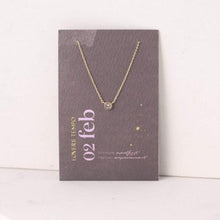 Kaleidoscope Birthstone Necklaces - Gold