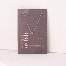 Kaleidoscope Birthstone Necklaces - Silver