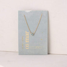 Kaleidoscope Birthstone Necklaces - Gold