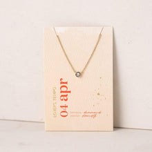 Kaleidoscope Birthstone Necklaces - Gold