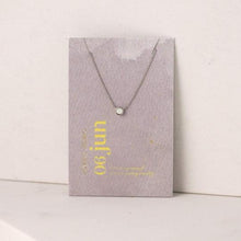 Kaleidoscope Birthstone Necklaces - Silver