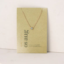 Kaleidoscope Birthstone Necklaces - Gold