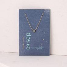 Kaleidoscope Birthstone Necklaces - Gold