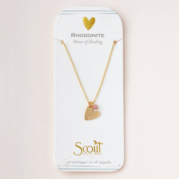 Scout Intention Necklace Canada Rhodonite