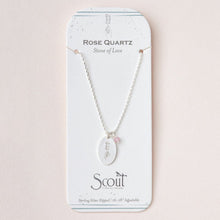 Scout Intention Necklace Rose Quartz Gemstone Jewelry Canada