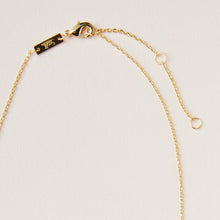 Stone Intention Charm Necklace - Rhodonite