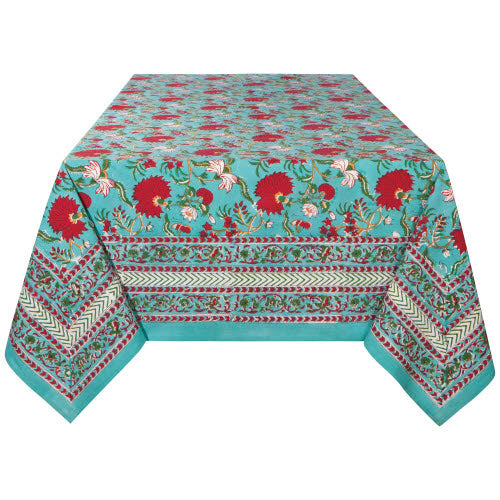 Danica Canada Block Print Dahlia Tablecloth Canada