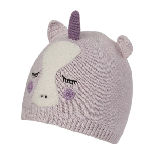Kooringal Baby Girls Unicorn Beanie Light Lilac Canada