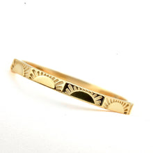 Angular Sun Ring - 925 Sterling Silver Engraved Sun Band