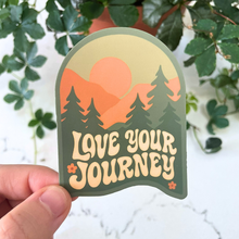 Love Your Journey Sticker | Mental Health, Nature Gift