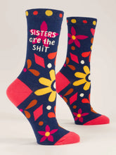 Sisters are the Shit - Blue Q Ladies Socks - Vibestyle.ca