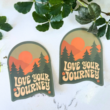 Love Your Journey Sticker | Mental Health, Nature Gift
