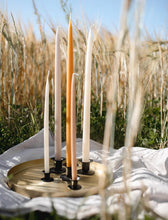 Honey Danish Taper Candle 12" | Set of 2