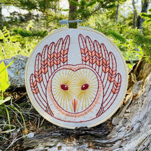 Barn Owl Complete Embroidery Kit