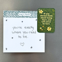 Magnet Mindfulness | Mental Health Reminder | Handmade Gift