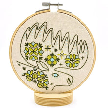 Folk Moose Complete Embroidery Kit