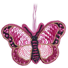 Butterfly Beaded Ornament