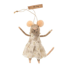 Miss Daisy Felt Mouse Ornament 