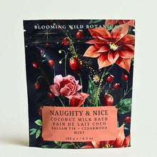 Naughty & Nice Coconut Milk Bath Sachet | Christmas Preorder