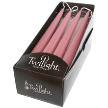 Dark Pink Danish Taper Candle 12" | Set of 2