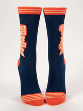 Teachers Rock - Blue Q Ladies Socks - Vibestyle.ca