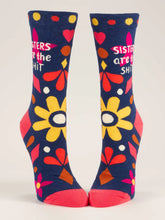 Sisters are the Shit - Blue Q Ladies Socks - Vibestyle.ca