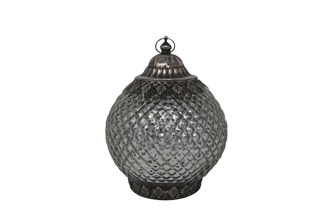 Grey Moroccan Lantern - Vibestyle.ca