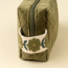 Rosette Velvet Cosmetic Bag