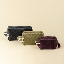 Rosette Velvet Cosmetic Bag