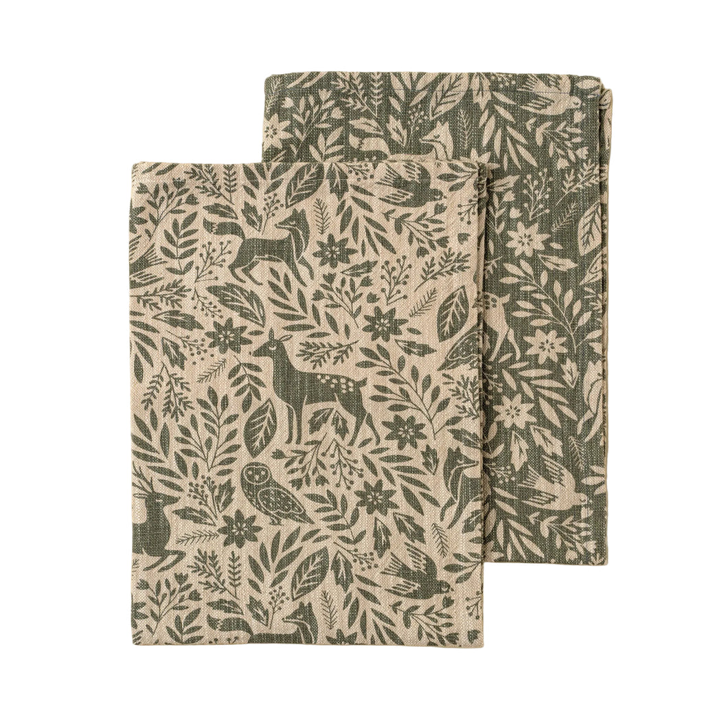 Wildwood Tea Towels - Set 2