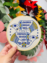 Turtle Doves Complete Embroidery Kit