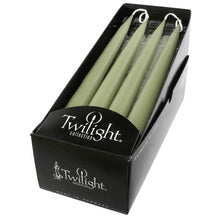 Olive Danish Taper Candle 10" | Set of 2