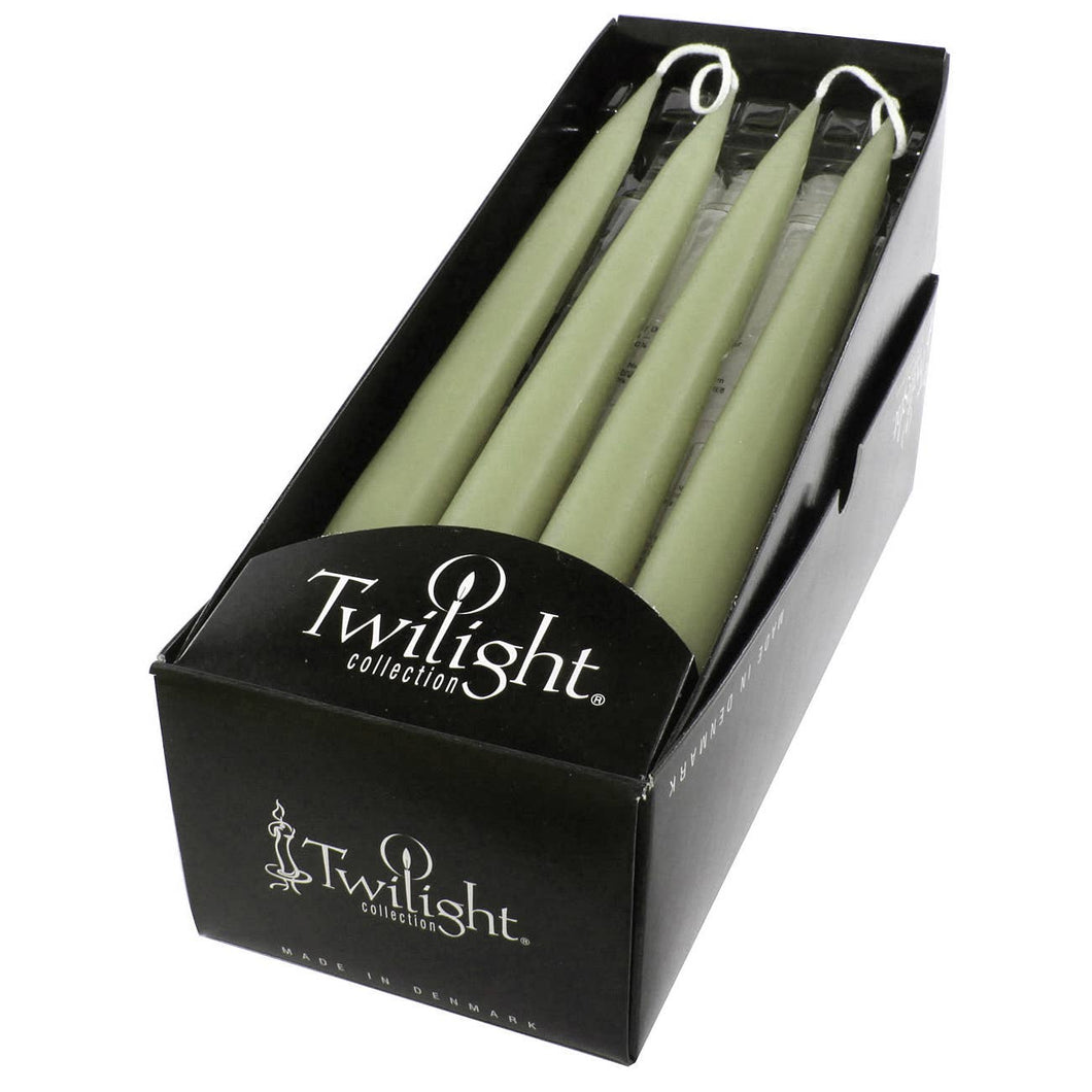 Olive Danish Taper Candle 10