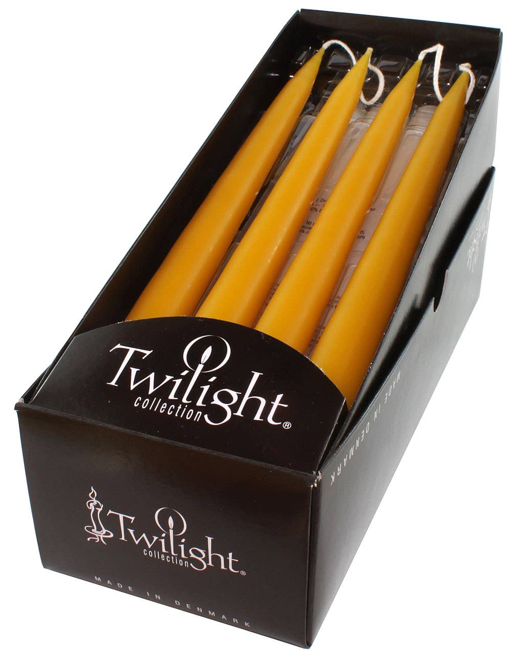 Honey Danish Taper Candle 12