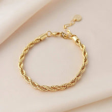 Sloane Bracelet Chunky Twisted Gold Chain
