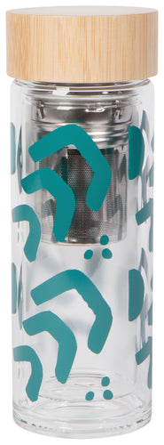 Glass Tea Infuser Tumbler