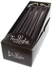 Black Danish Taper Candle 12" | Set of 2